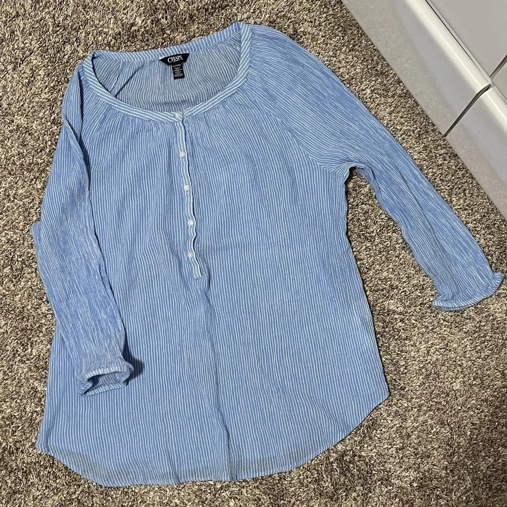 Lightweight Chaps Button-Up - Picture 2 of 3